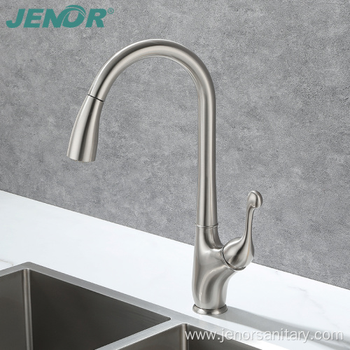 Commercial Kitchen Faucet With Pull Down Sprayer